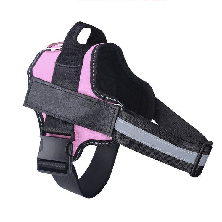 Arnés personalizado para perros, antitirones, reflectante, transpirable, ajustable, chaleco para mascotas, para perros pequeños y grandes.