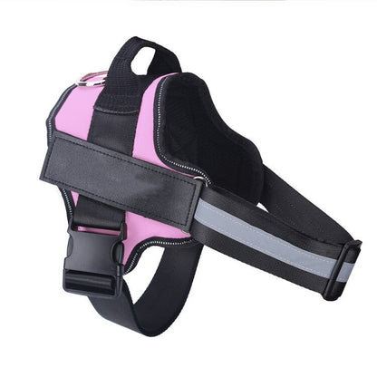 Arnés personalizado para perros, antitirones, reflectante, transpirable, ajustable, chaleco para mascotas, para perros pequeños y grandes.